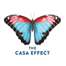 The CASA Effect Butterfly Sticker